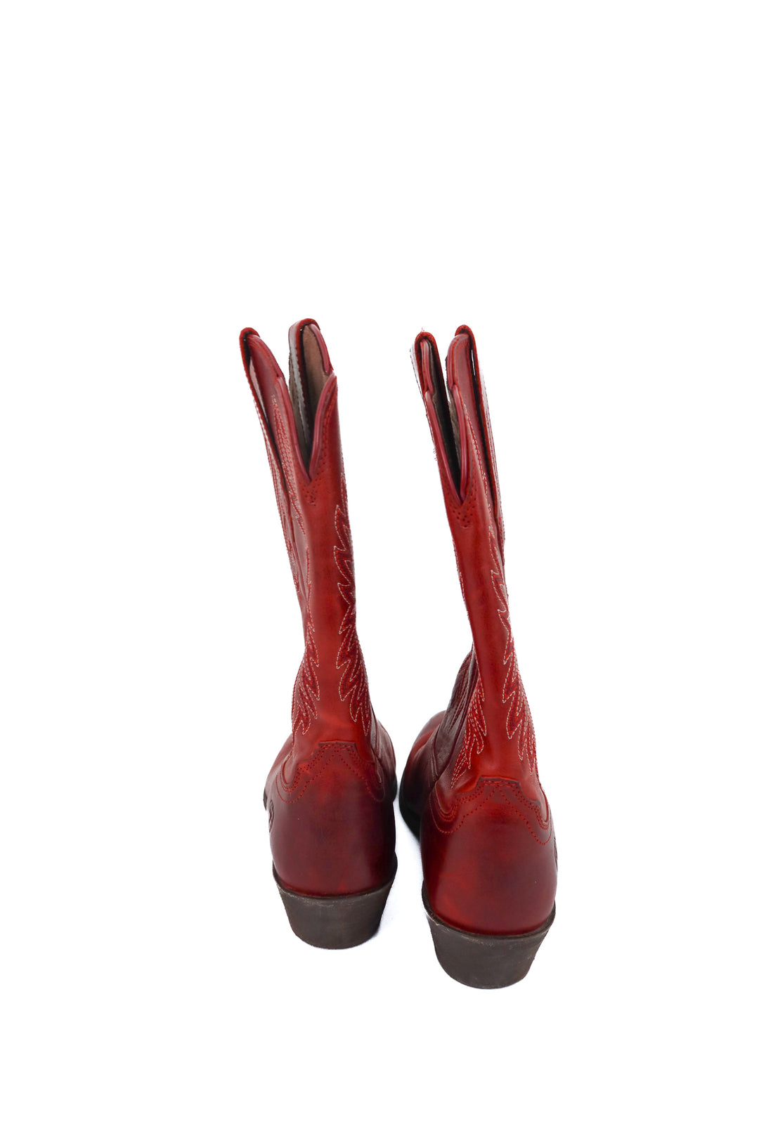 ariat red cowboy boots (10)