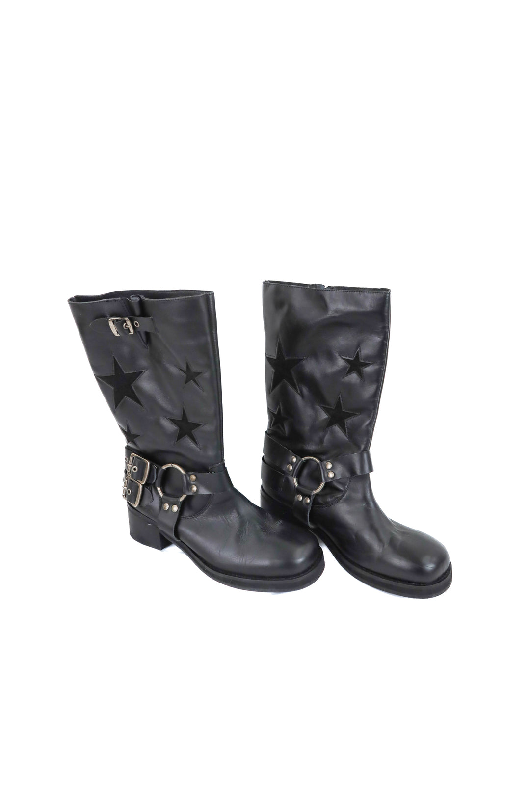 dingo black star boots (10; retail $160)