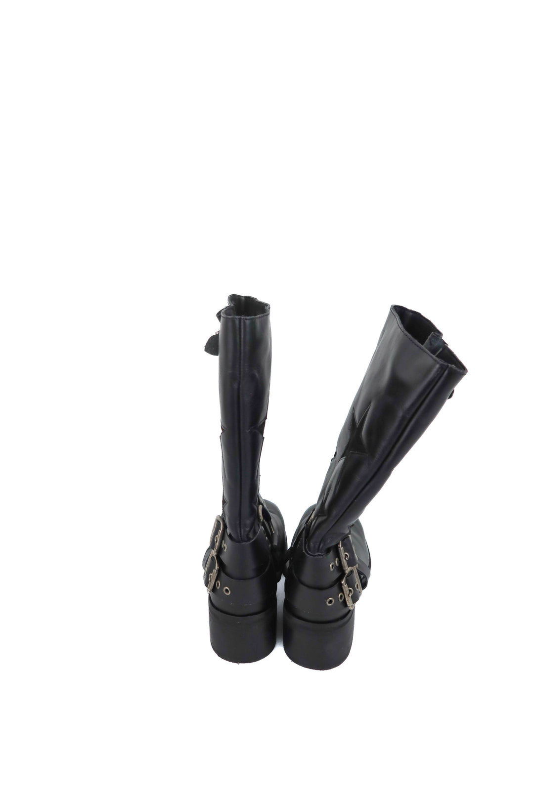 dingo black star boots (10; retail $160)