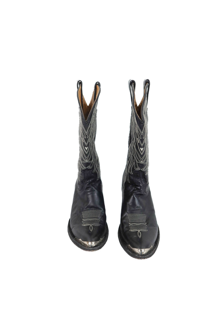 idyllwind black retro western boots (10; retail $230)
