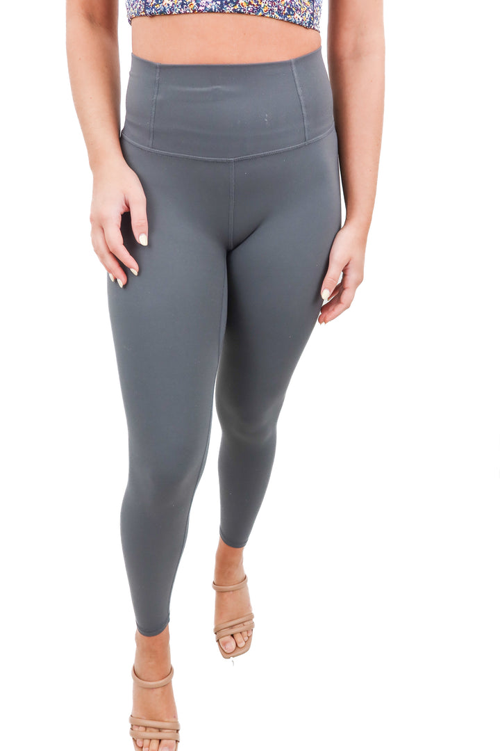 free people movement grey leggings (xs; retail $78)