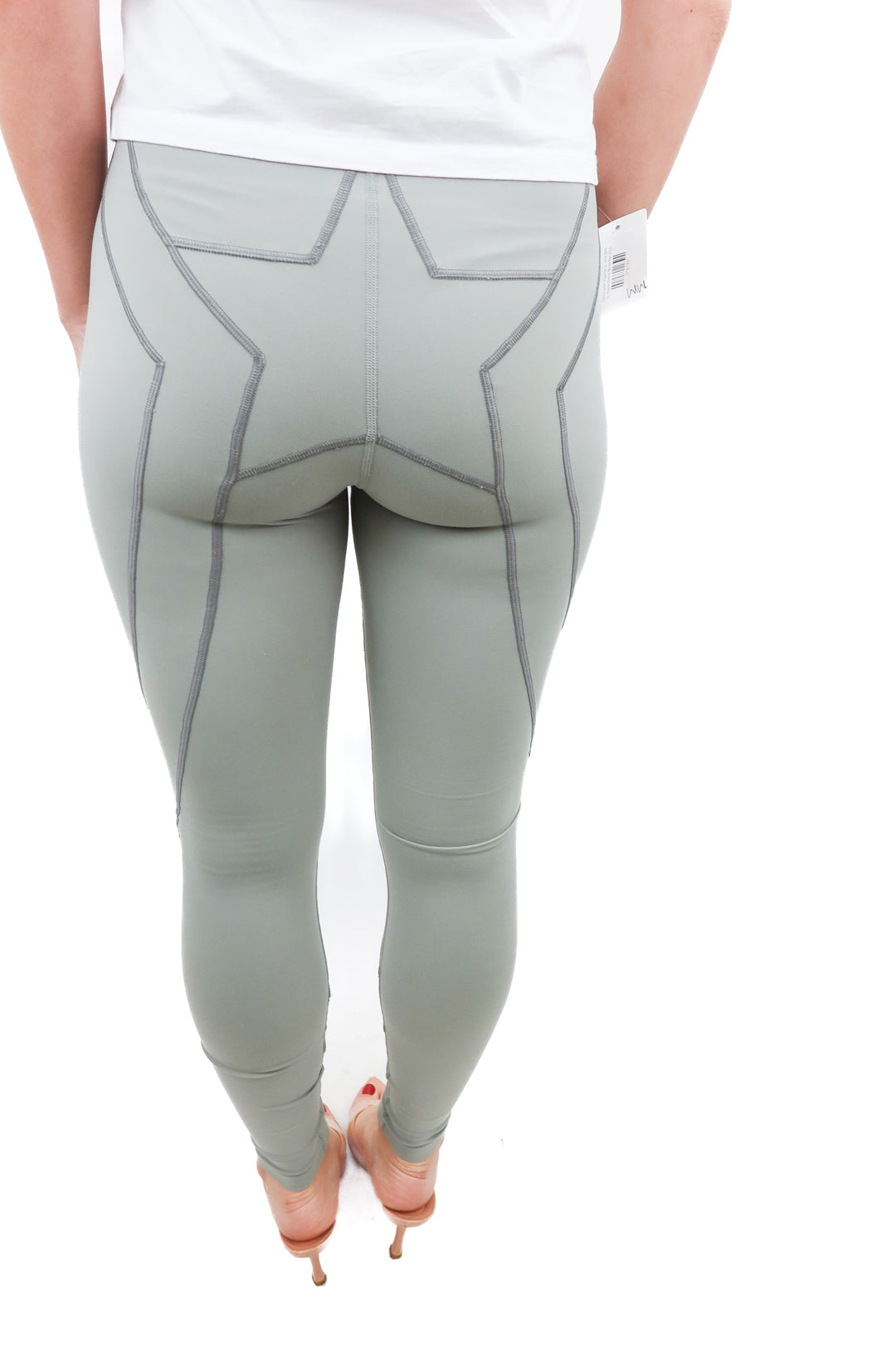 lspace green leggings (s; retail $99)