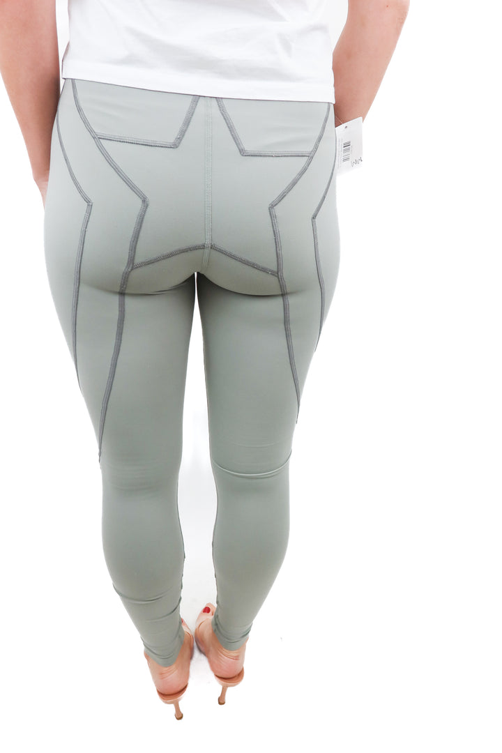 lspace green leggings (s; retail $99)
