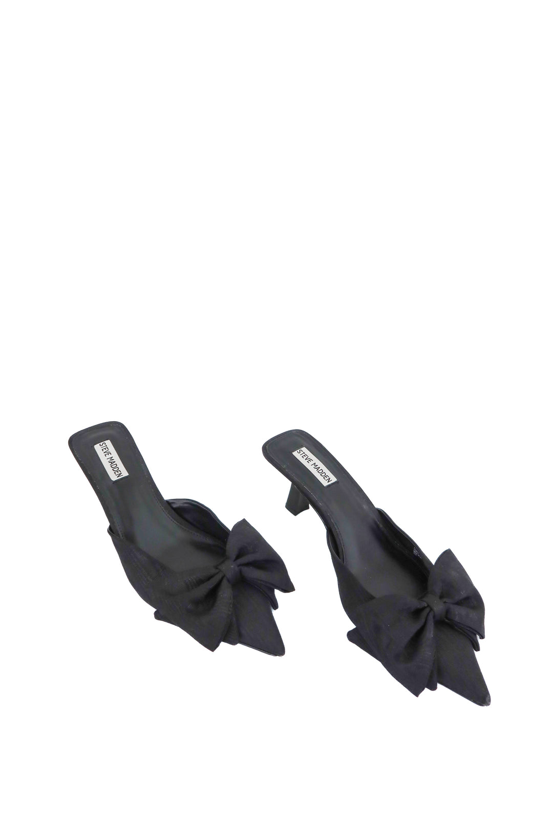 steve madden black bow kitten heel (10)
