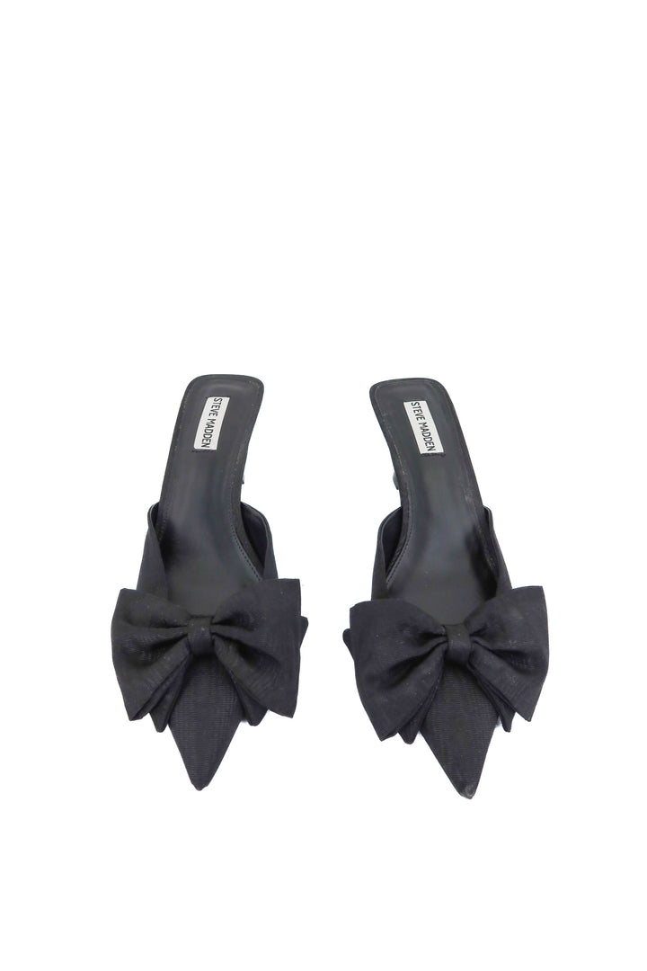 steve madden black bow kitten heel (10)