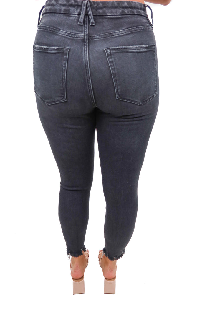 good american dark grey skinny jeans (8)