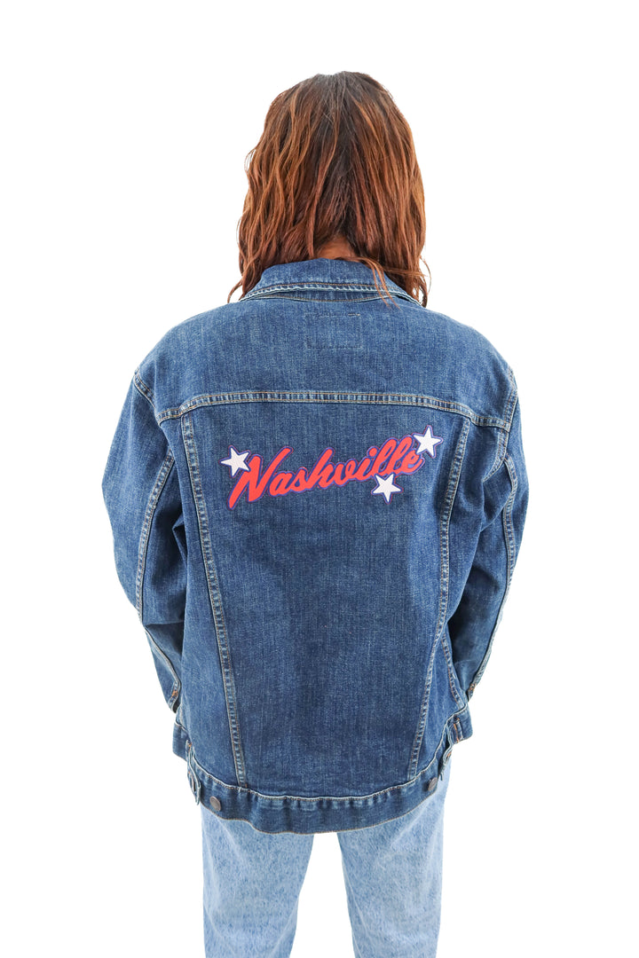 wrangler retro "Nashville" denim jacket nwt (M; retail $80)