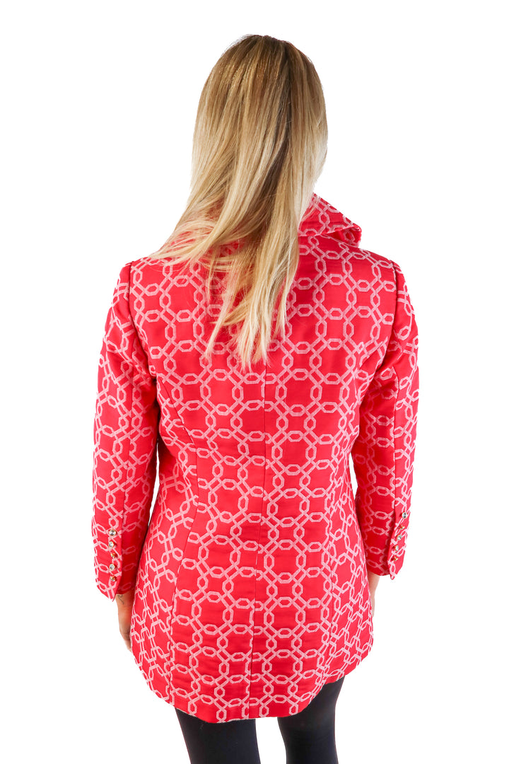 Elisabeth Hasselbeck X dialogue pink patterned jacket (2)