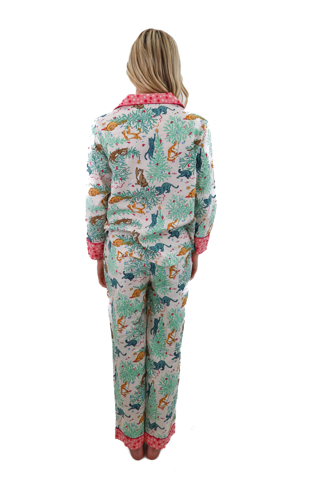 printfresh tiger pajamas nwt (XS; retail $168)