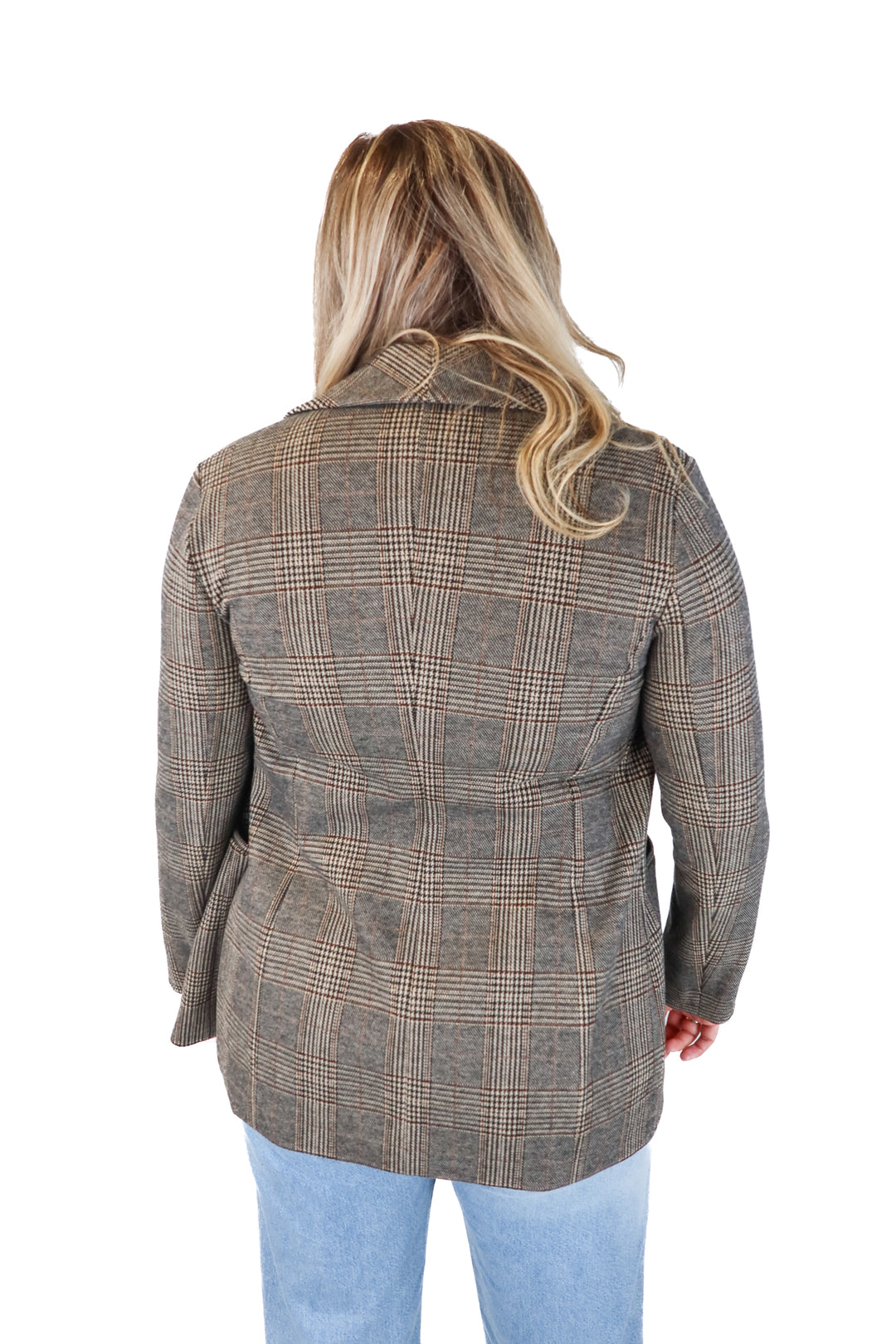 johnston & murphy brown blazer (s; retail $179.50)