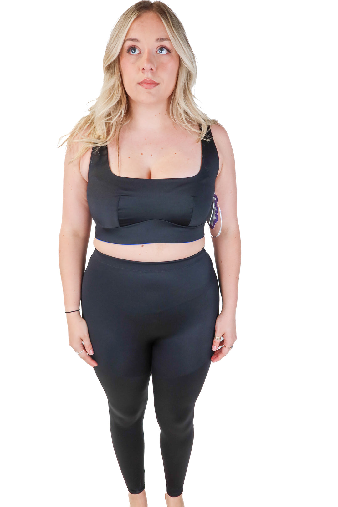 yitty black active set NWT (XL; retails $149.90)