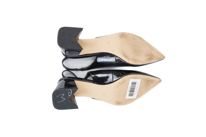 guess black slingback block heels (10)