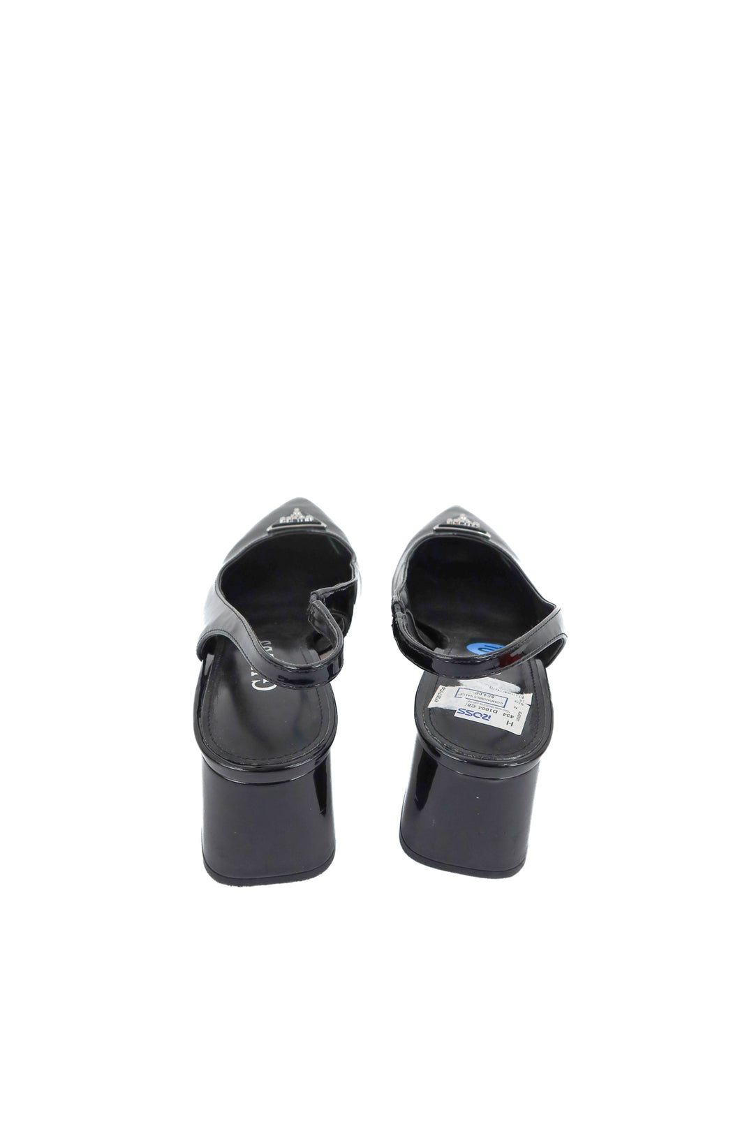 guess black slingback block heels (10)