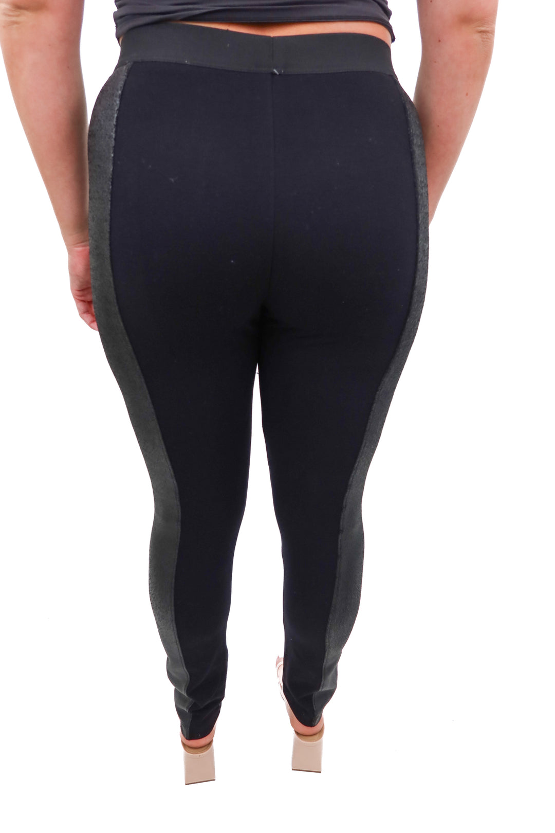 bcbg textured leggings (m)