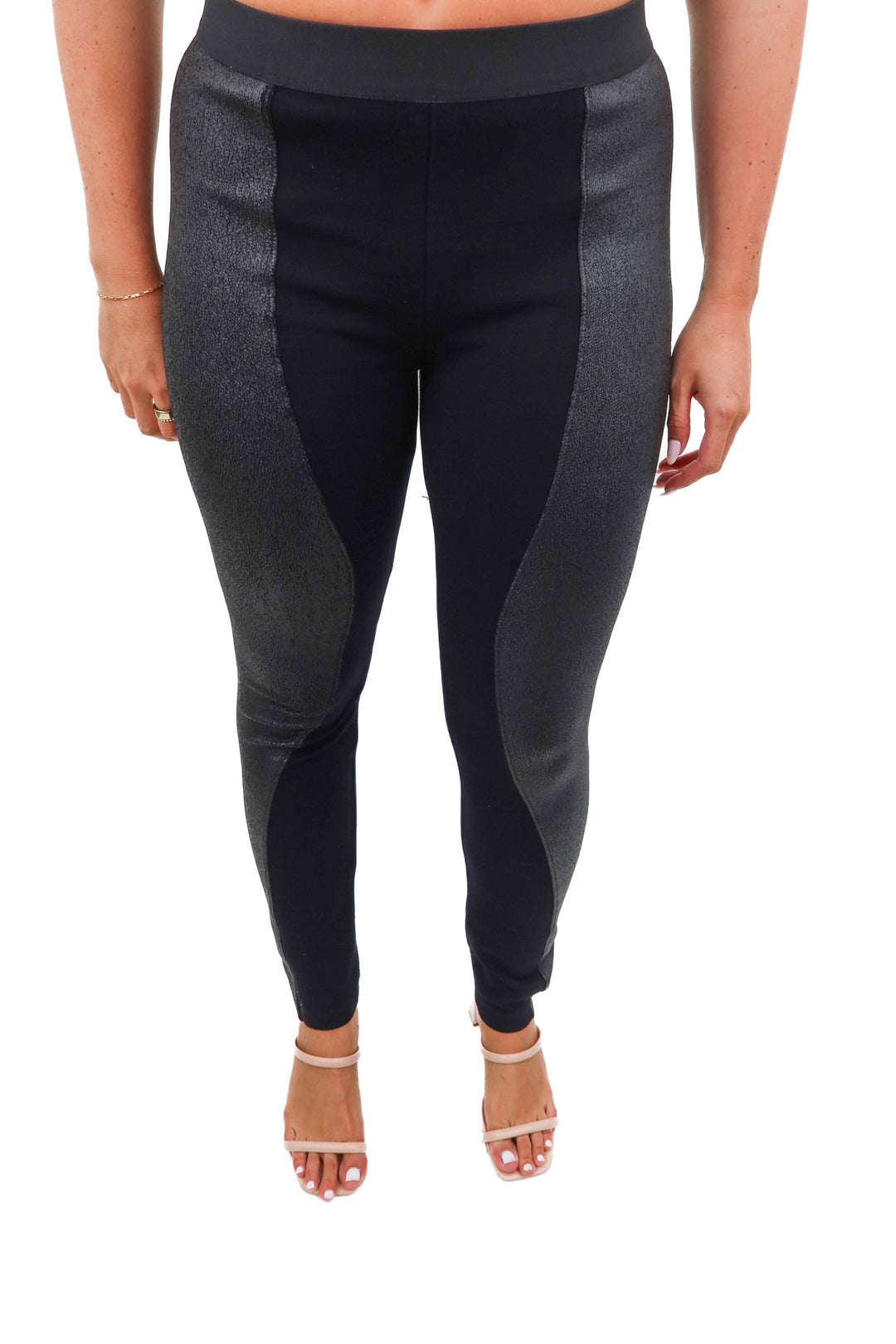 bcbg textured leggings (m)