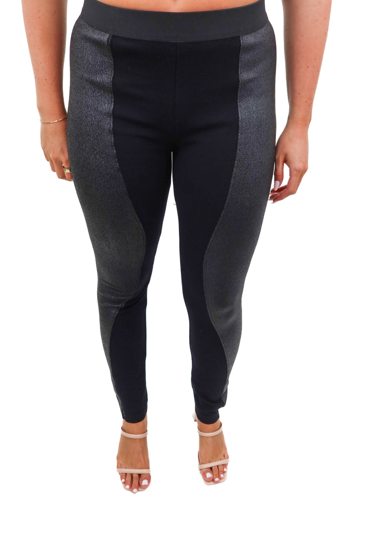 bcbg textured leggings (m)