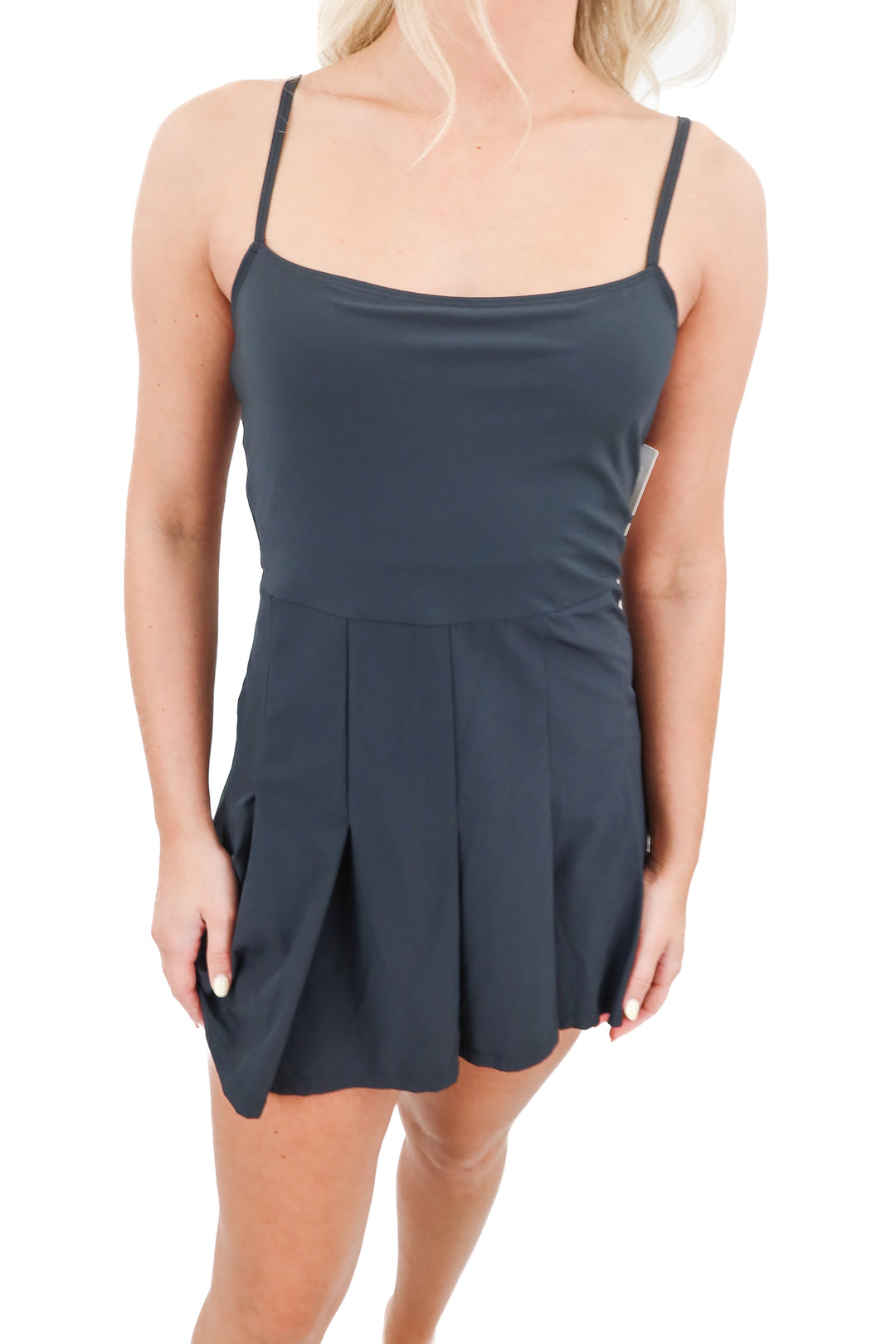 abercrombie & fitch pleated active dress (xs; retail $70)