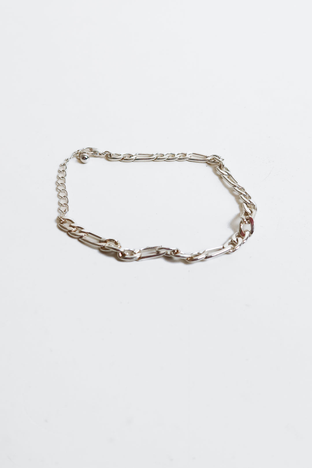 silver chain bracelet