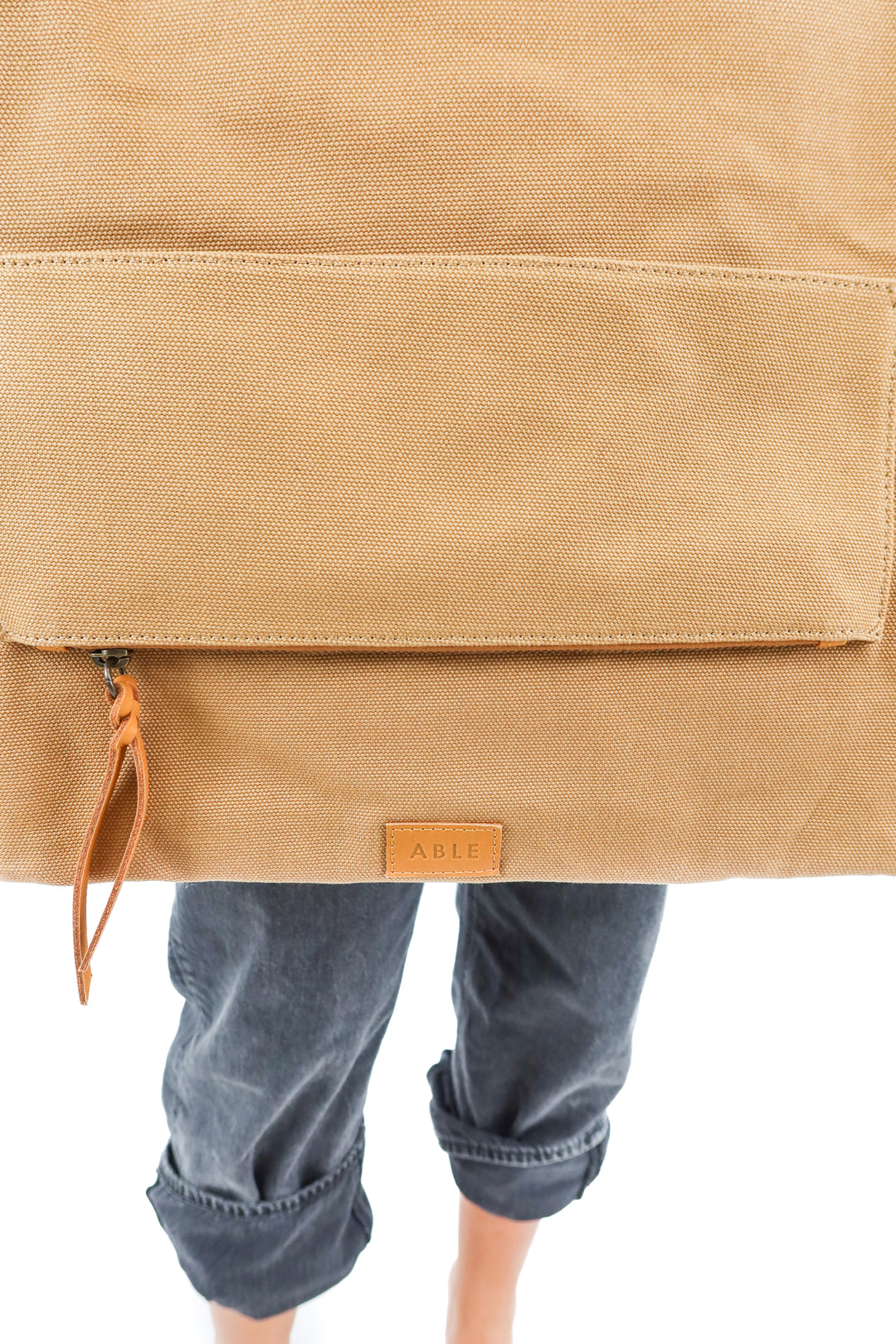 Able canvas duffle bag NWT (retail $268)