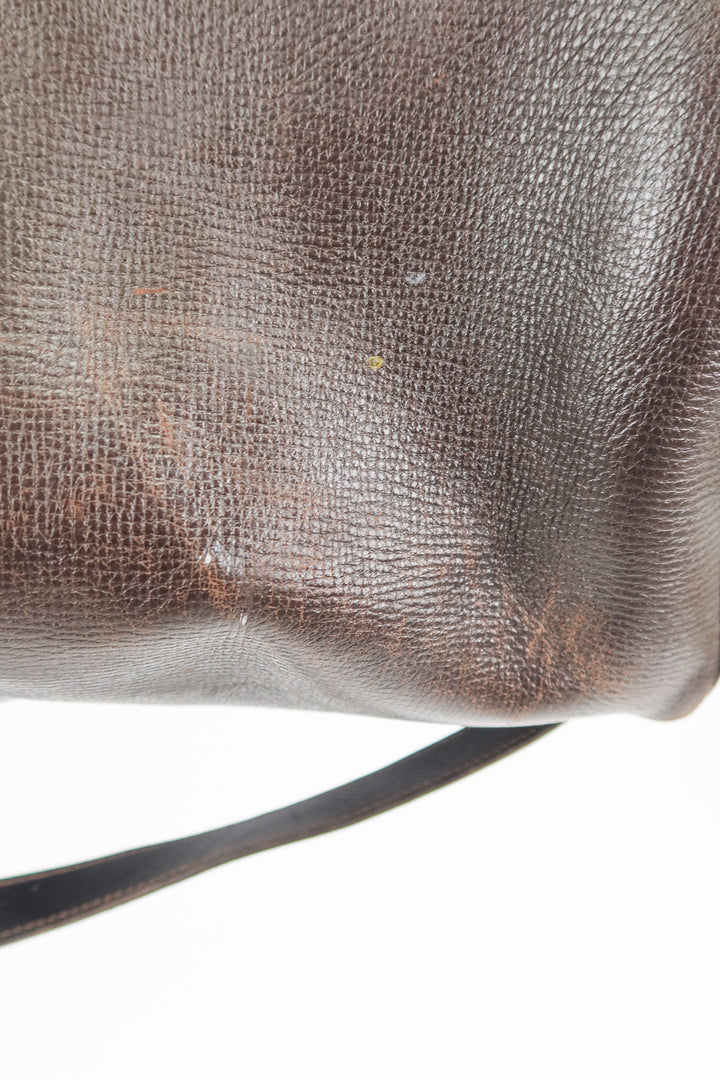 Louis Vuitton leather duffle bag (vintage)