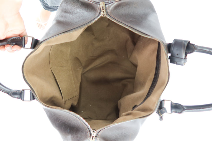 Louis Vuitton leather duffle bag (vintage)