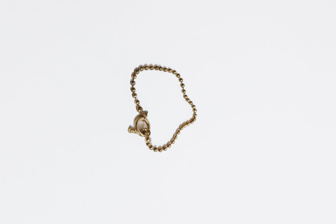 gold toggle clasp bracelet