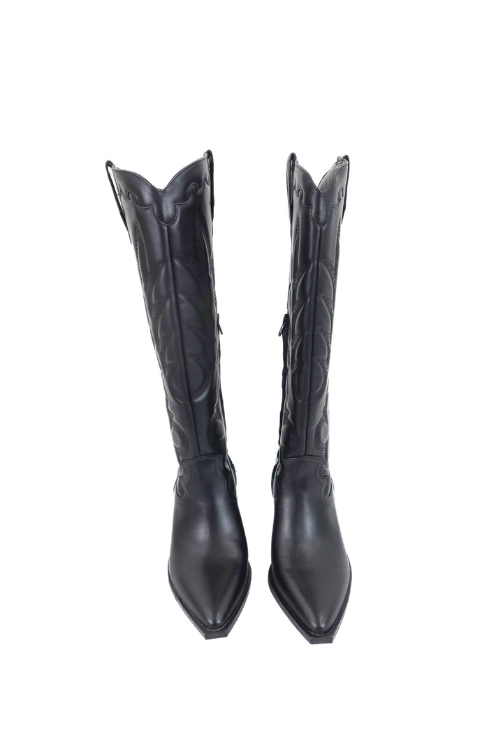 crown vintage black sury western boots (9.5; retail $70)