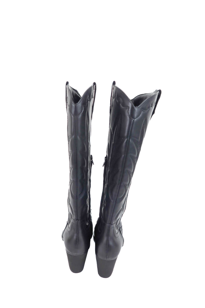 crown vintage black sury western boots (9.5; retail $70)