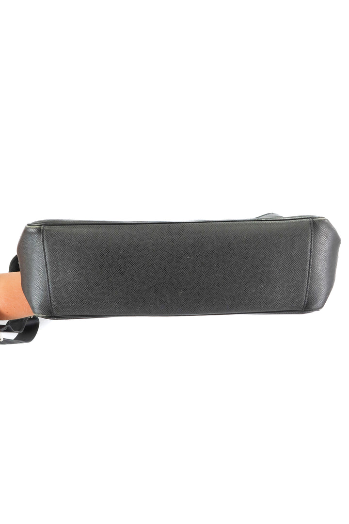 Louis Vuitton black messenger bag