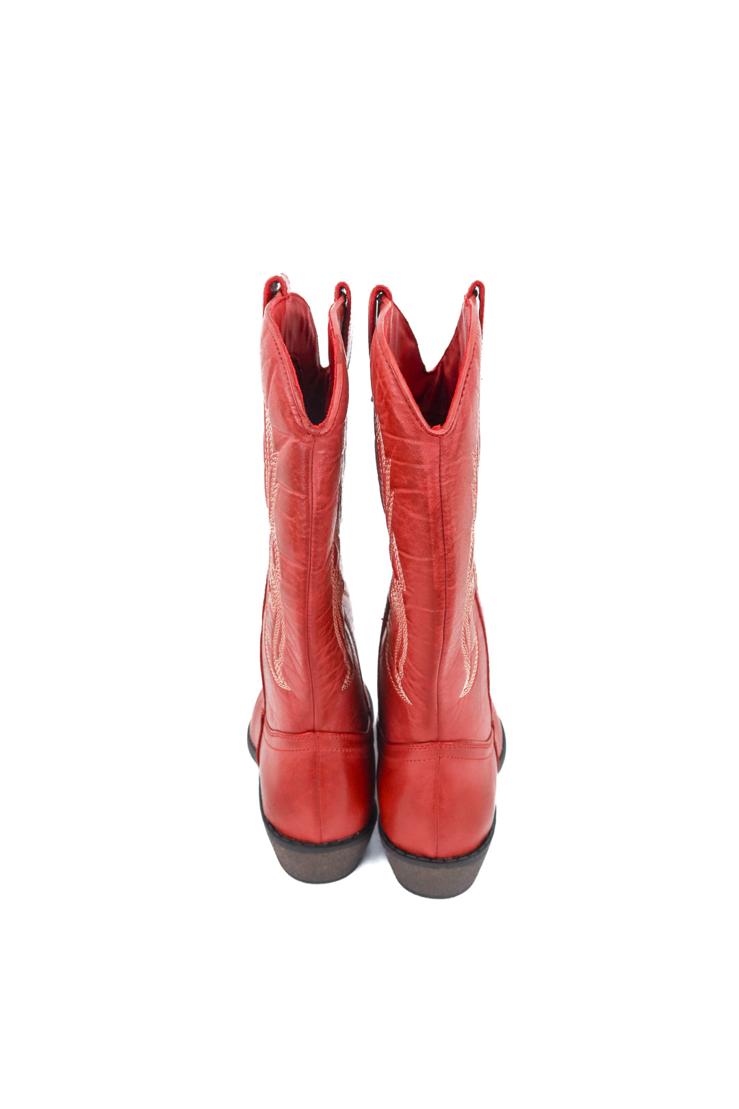 coconuts by matisse red gaucho western boots (9.5; retail $80)