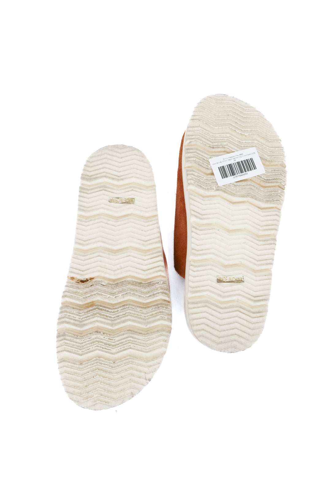 oasis society brown vegan leather clog mule slippers (10)