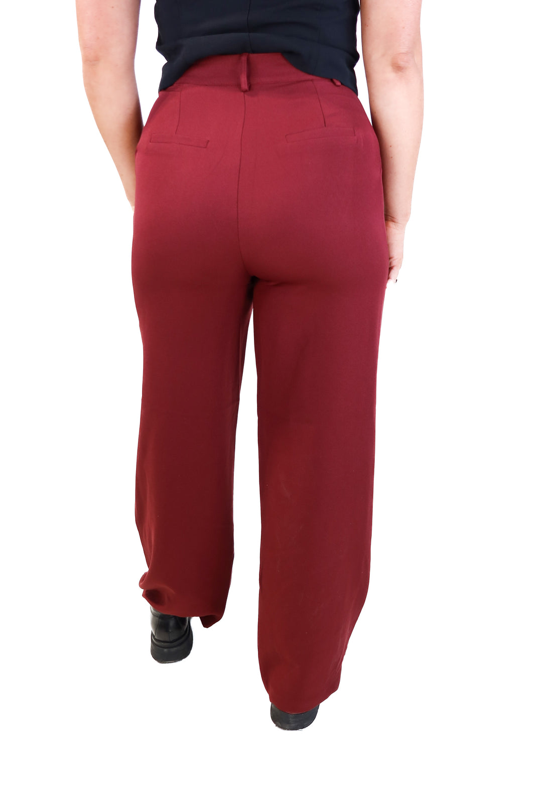 Vici maroon trousers (s; retails for $58)