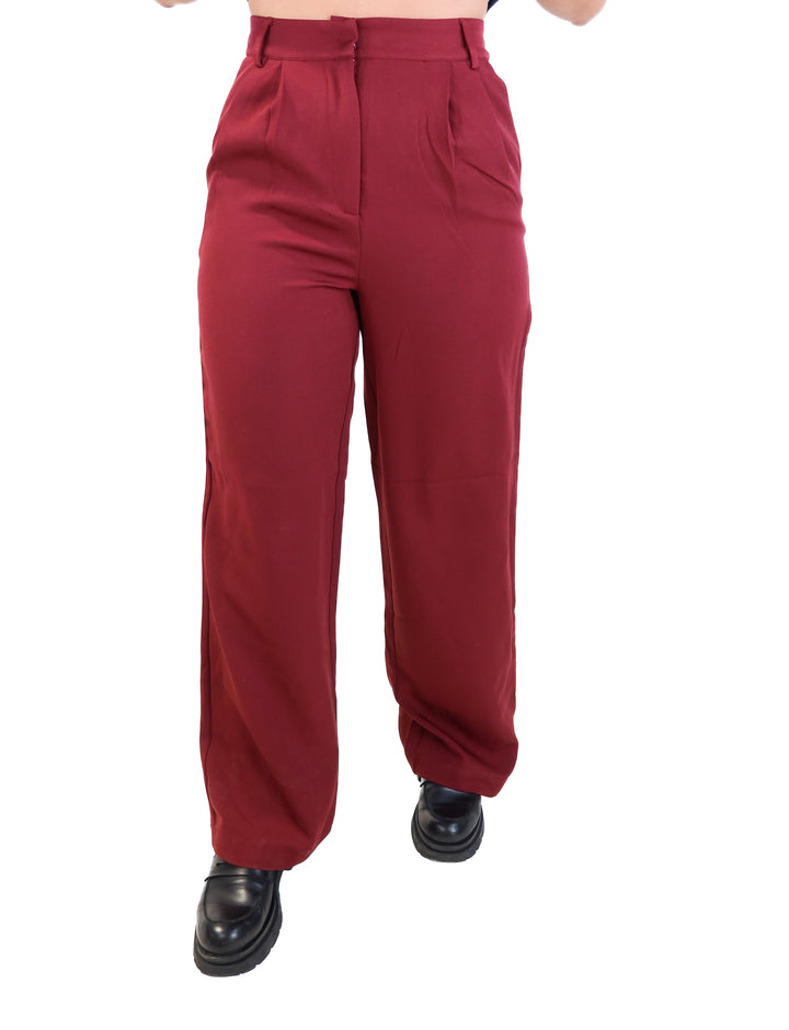 Vici maroon trousers (s; retails for $58)
