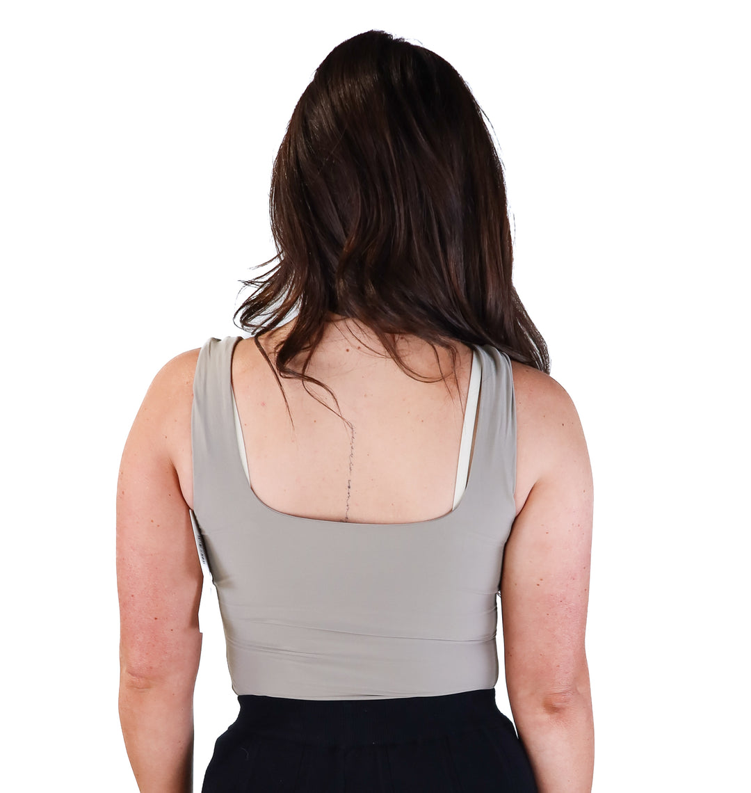 Abercrombie & Fitch taupe square neck bodysuit NWT (s; retails for $50)