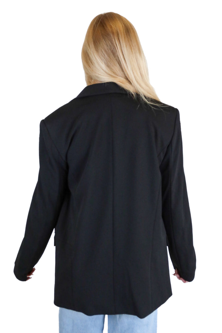 NA-KD Black Classic Blazer (34)