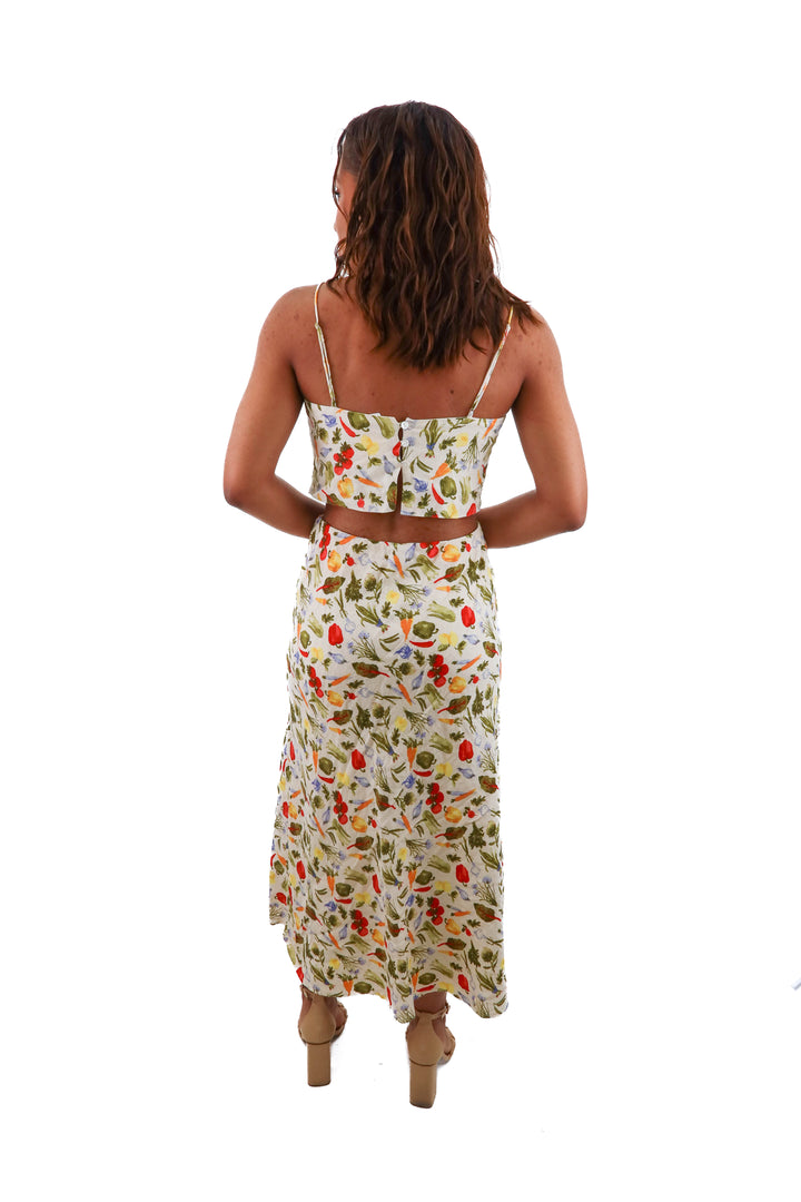 abercrombie & fitch cropped veggie set (xs/s; retail $120)