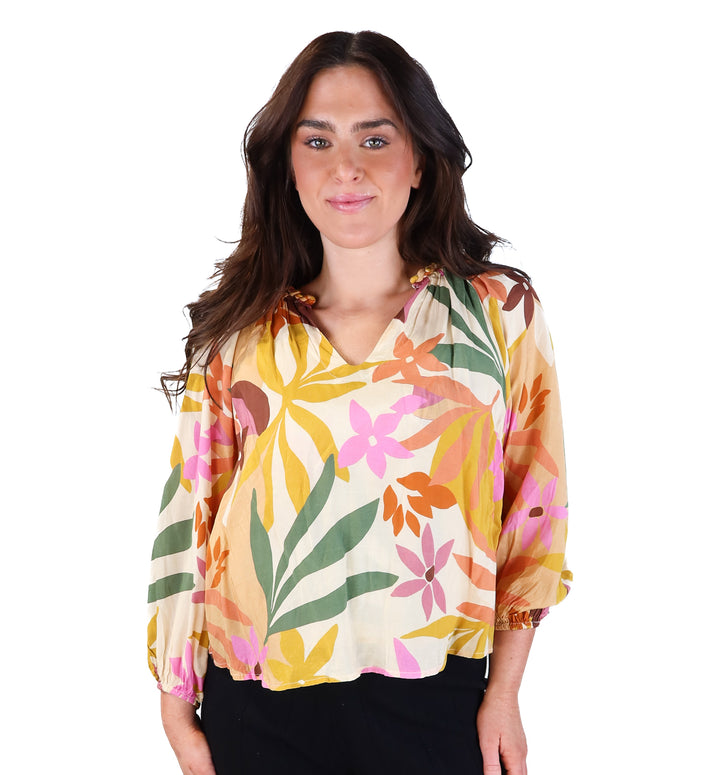 Evereve floral blouse NWT (s; retails for $198)