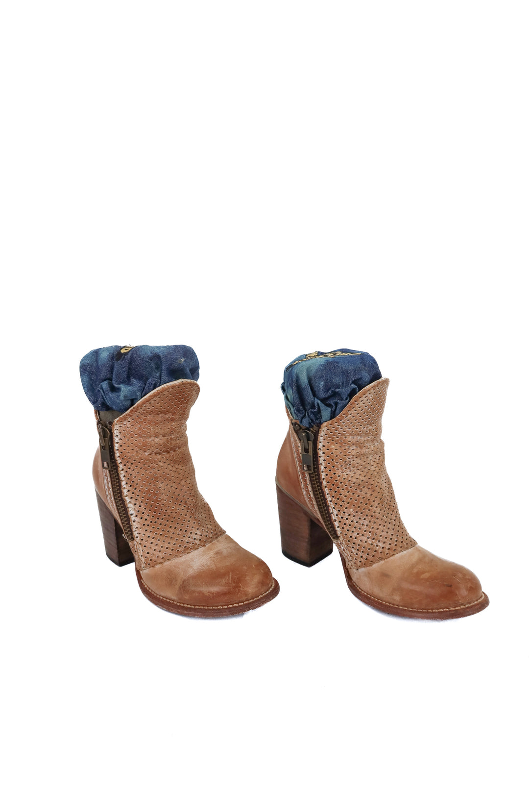 freebird by steven brown bowie booties (8; retail $275)