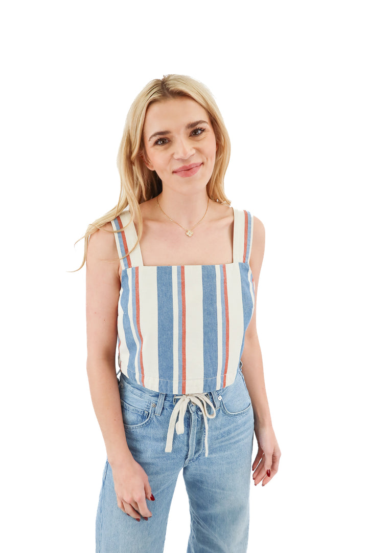 Sezane Striped Tank (38/US 6; retail $135)