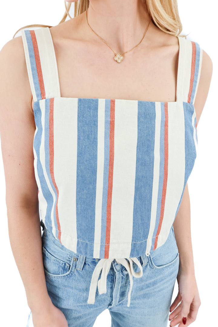 Sezane Striped Tank (38/US 6; retail $135)
