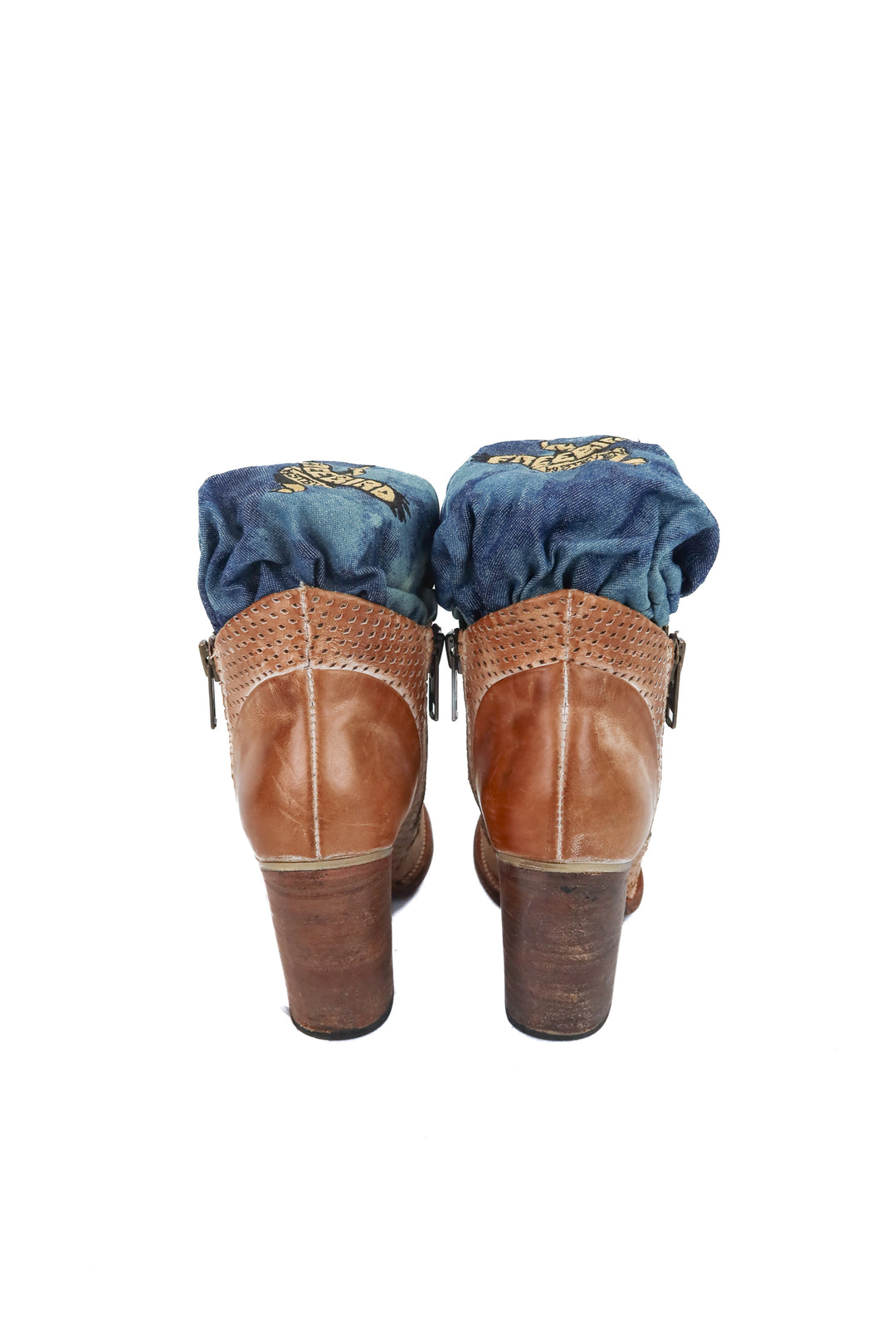 freebird by steven brown bowie booties (8; retail $275)