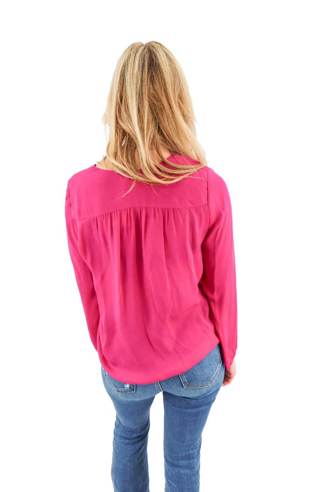 Joie magenta blouse (s; retail $98)