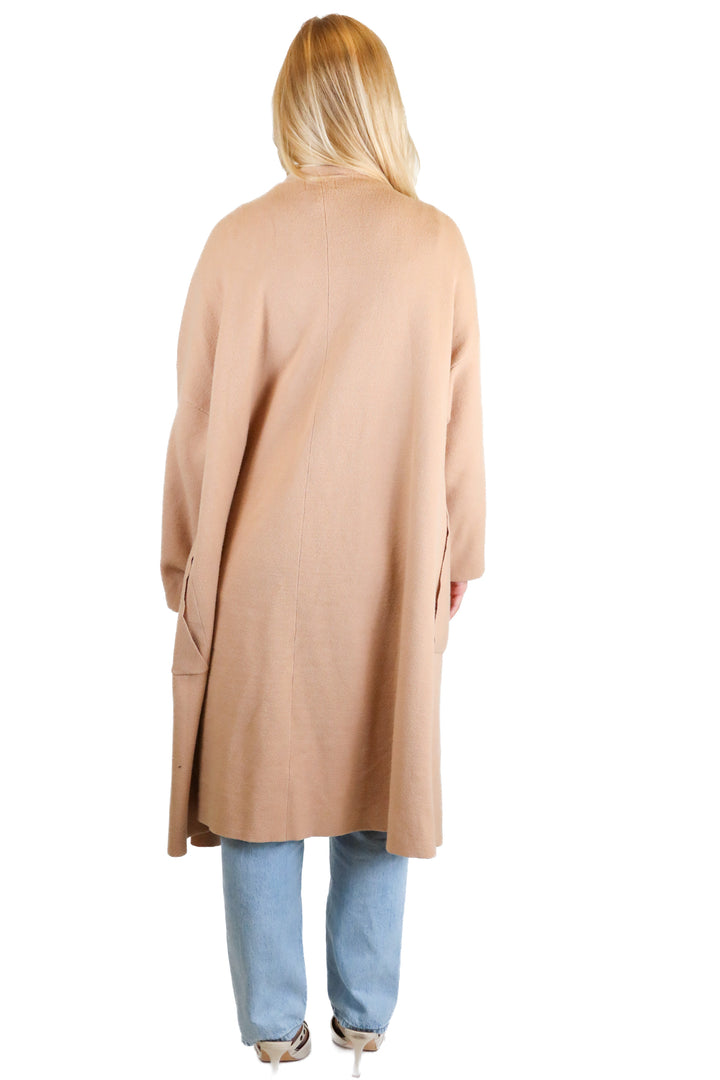Sndys Tan Long Knit Cardigan (S/M)