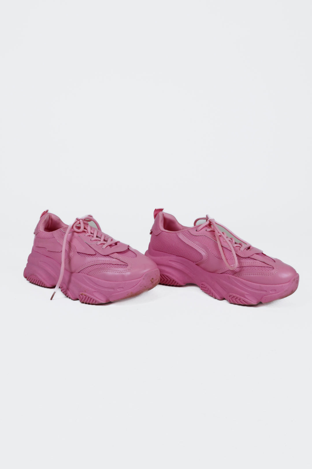 la sheelah pink chunky sneakers (9; retail $40)