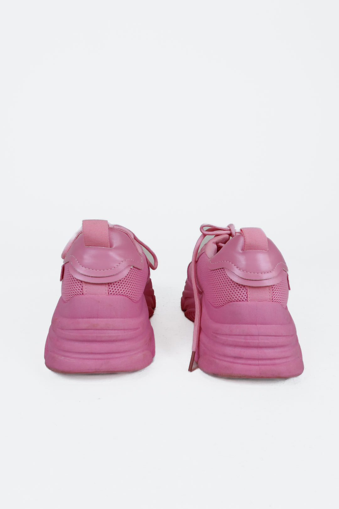 la sheelah pink chunky sneakers (9; retail $40)