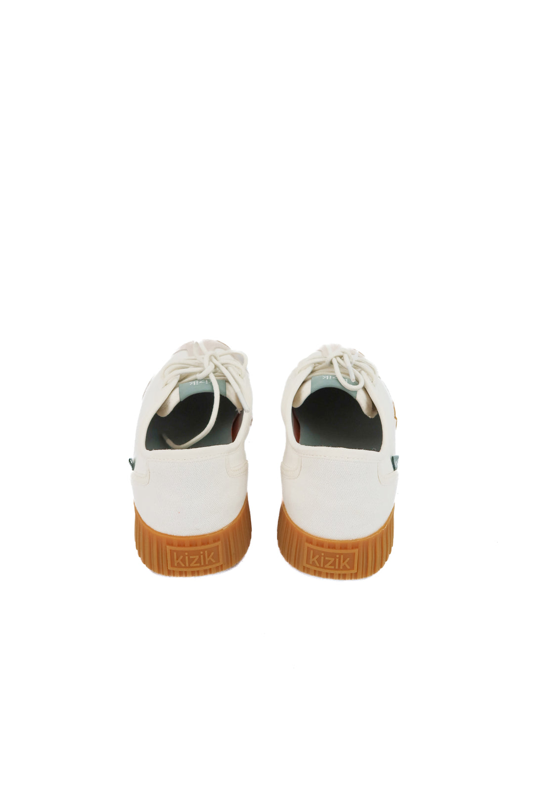 kizik neutral canvas sneakers (8.5; retail $120)