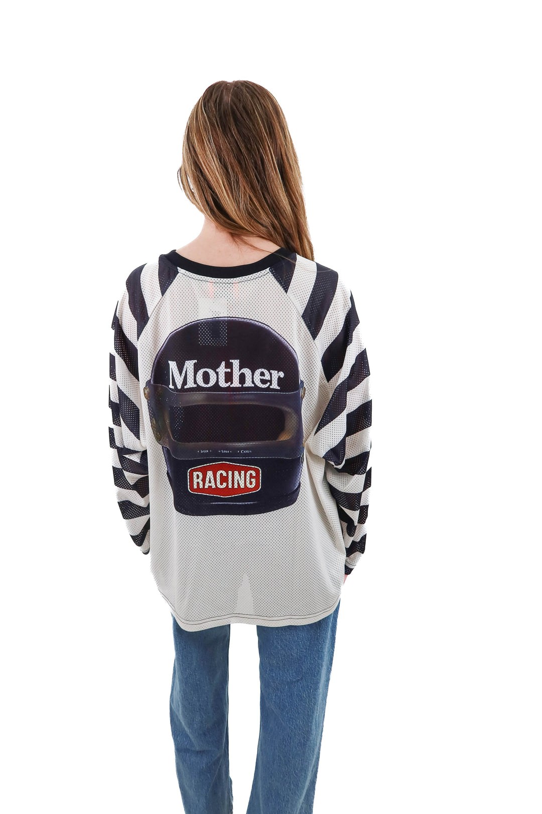 happy little mother mesh graphic top nwt (S; retail $63))