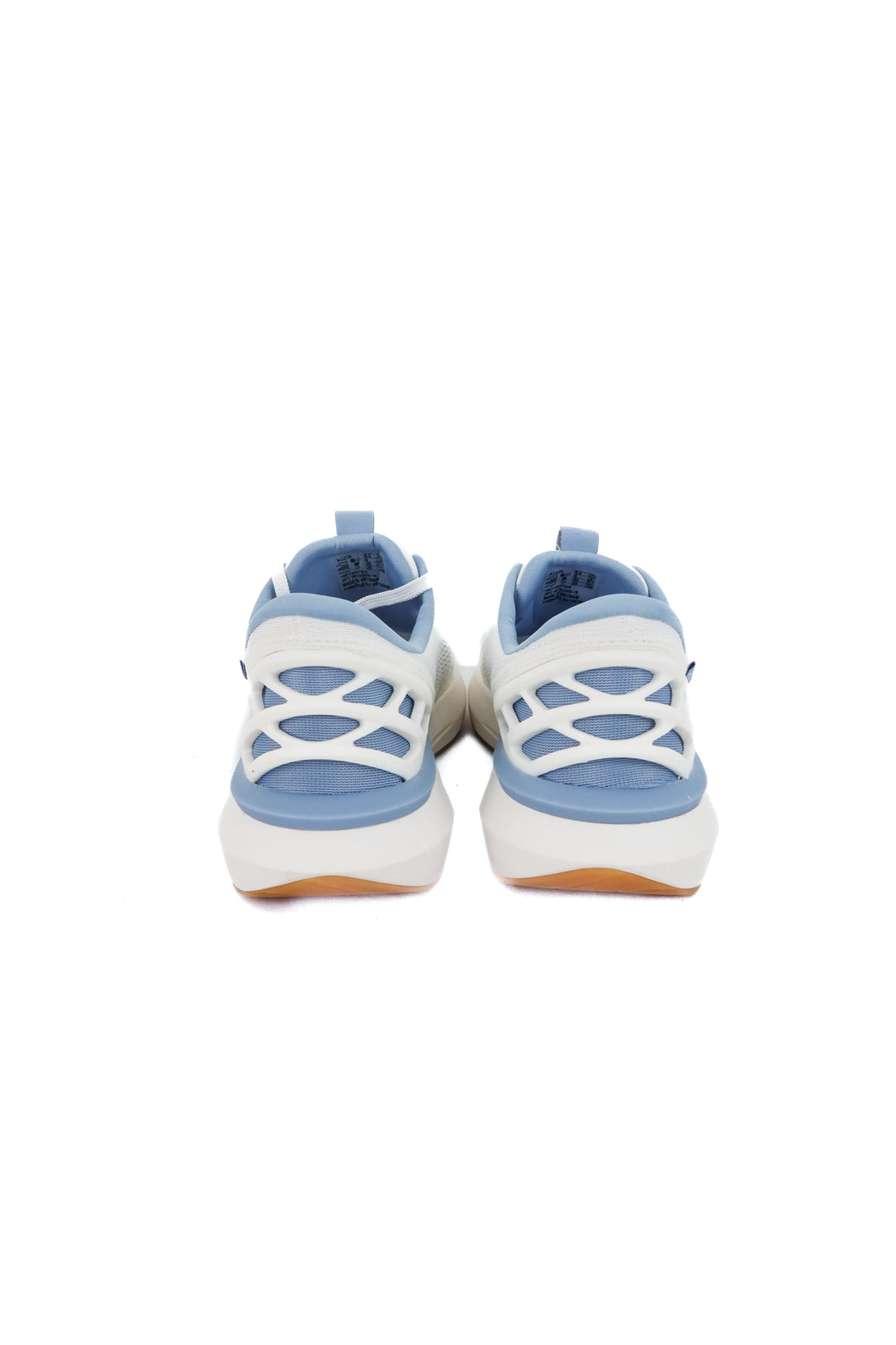 kizik white/blue running shoes (8.5; retail $140)