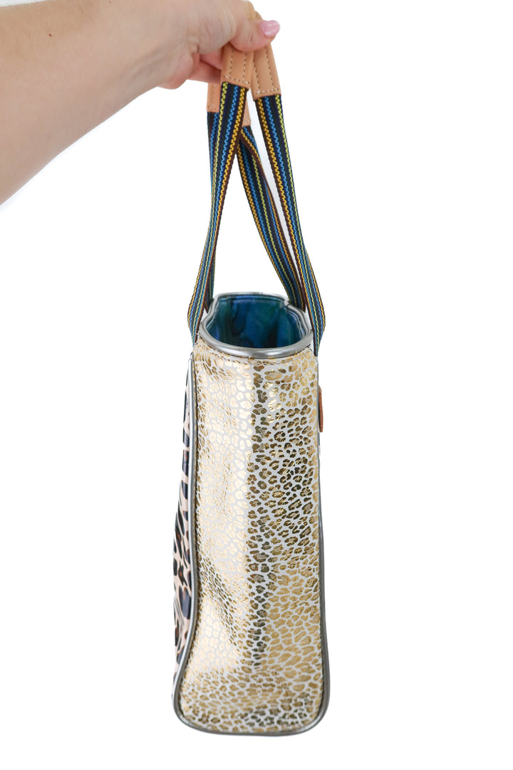 consuela small cheetah tote bag (retail $145)