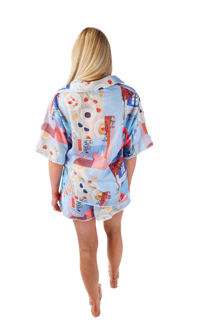 SOLD: by frankie printed set NWT (s; retail $78)